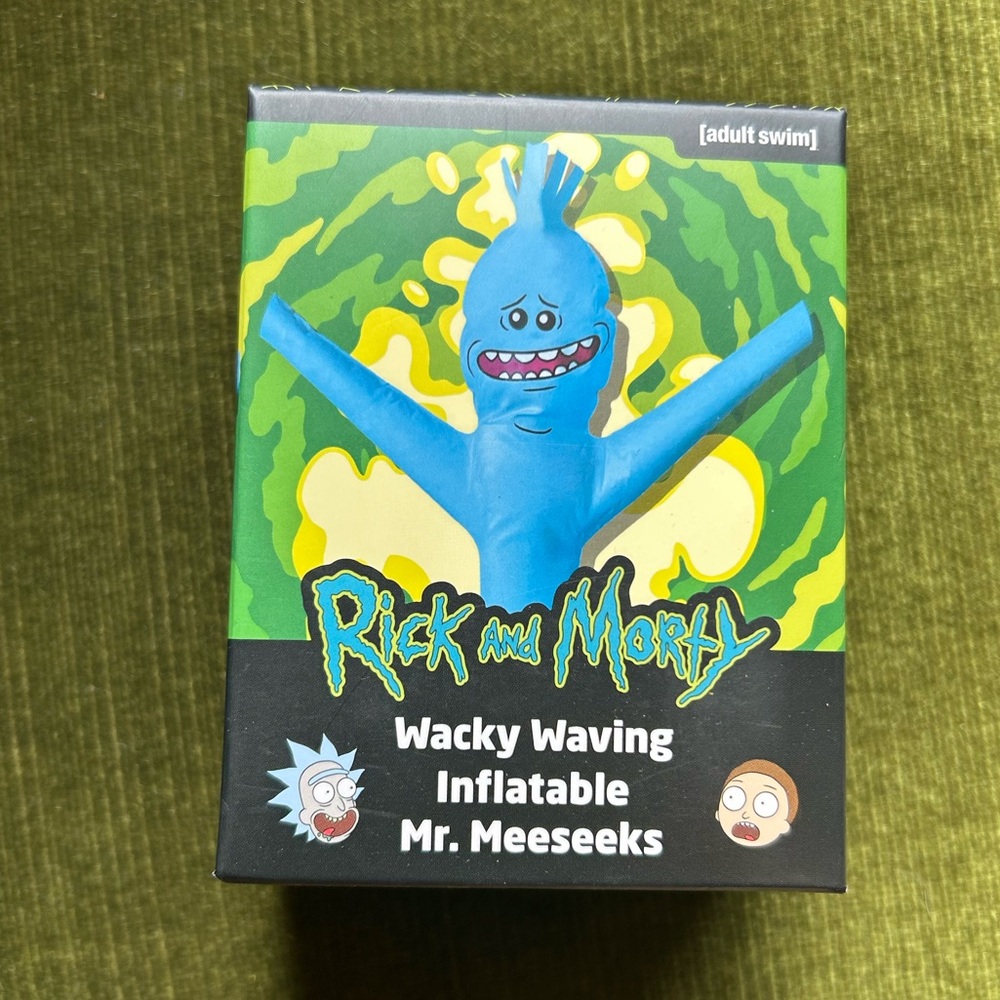 Rick and Morty Wacky Waving Inflatable Mr. Meeseekd